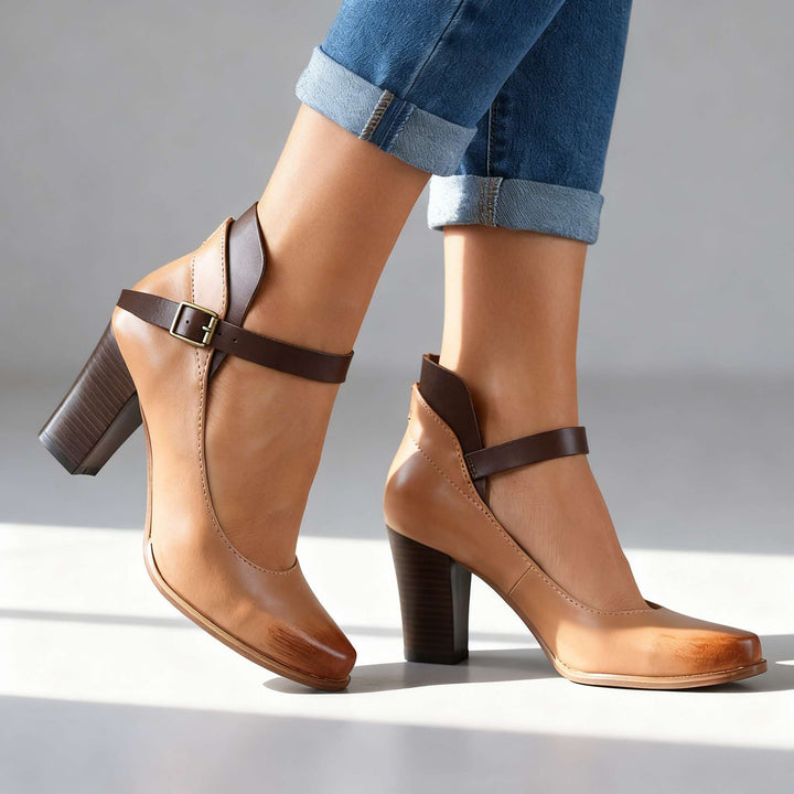 Josie Block Heel Pumps