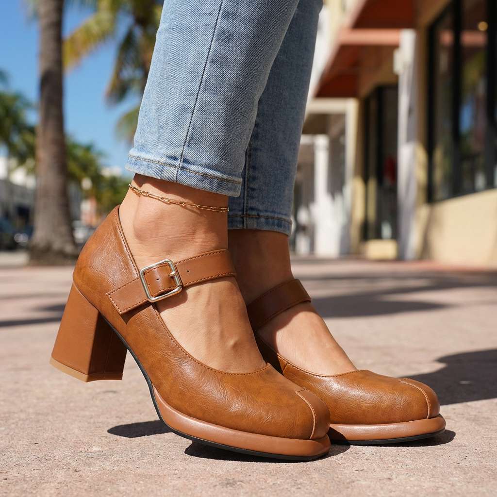 Adriana Mary Jane Pumps