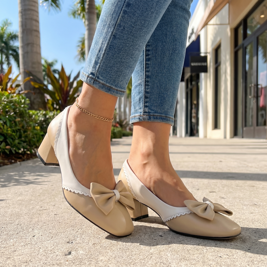 Vanessa Bow Heels