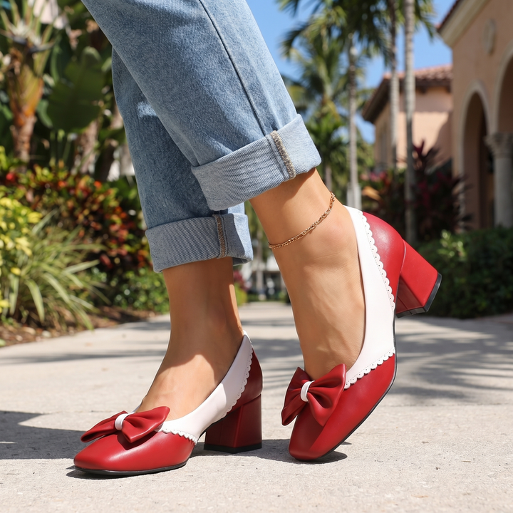 Vanessa Bow Heels