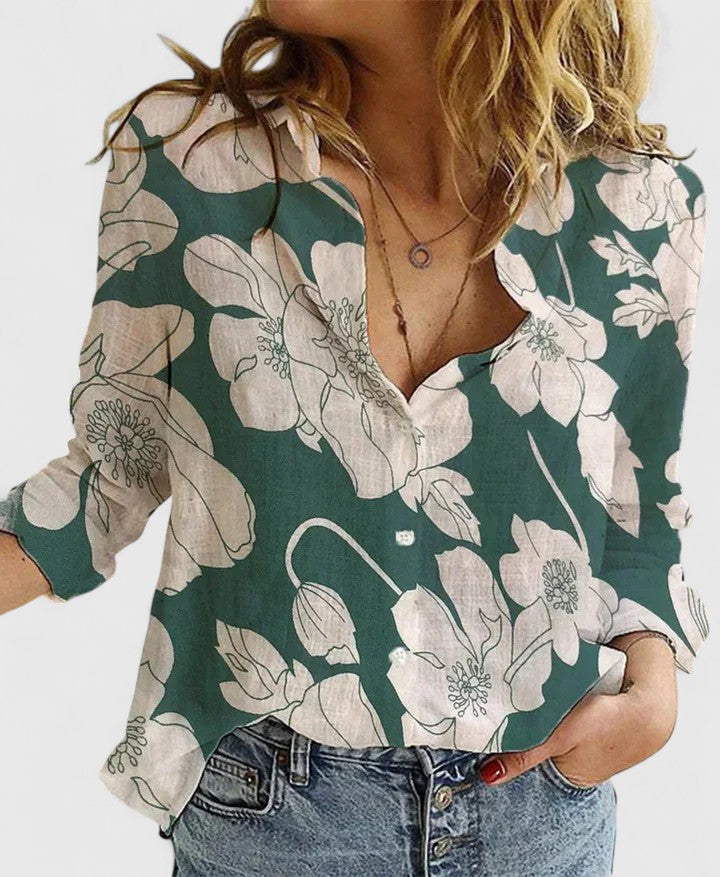 Elena | Chic Blouse for Office & Evening Wear