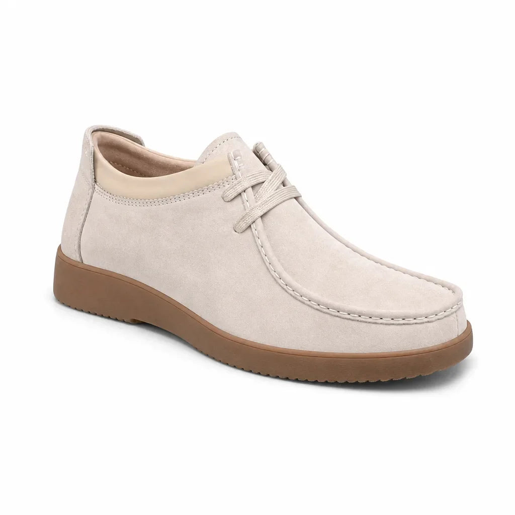 Lincoln Suede Moc-Toe Shoes