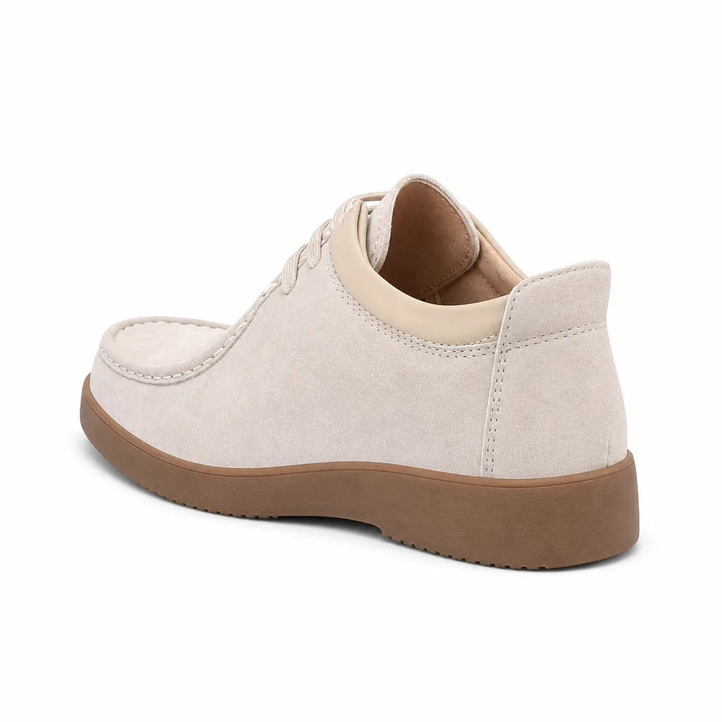 Lincoln Suede Moc-Toe Shoes