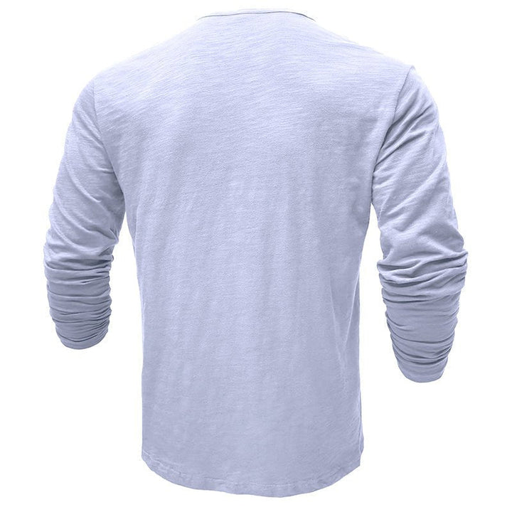 Gerald - Classic Long Sleeve Henley Shirt