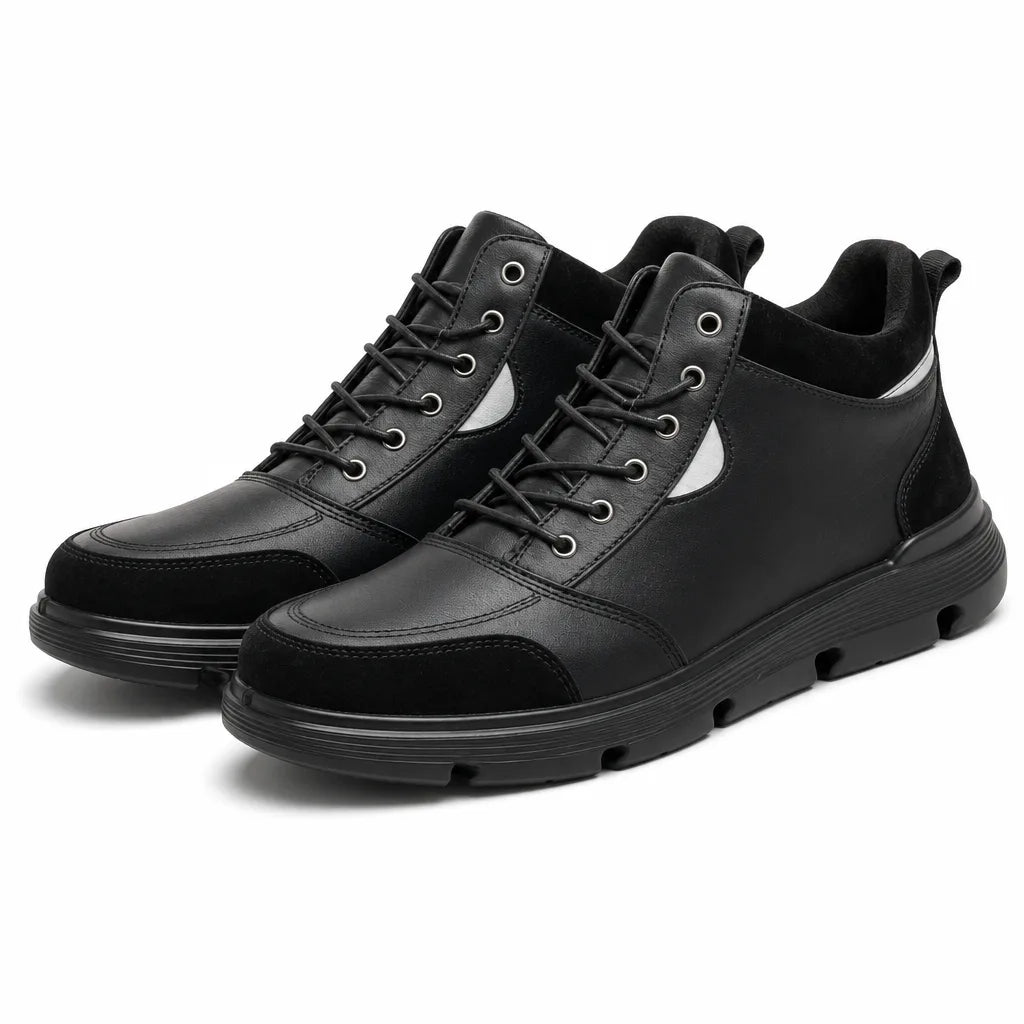 Hunter Colton Leather Sneakers