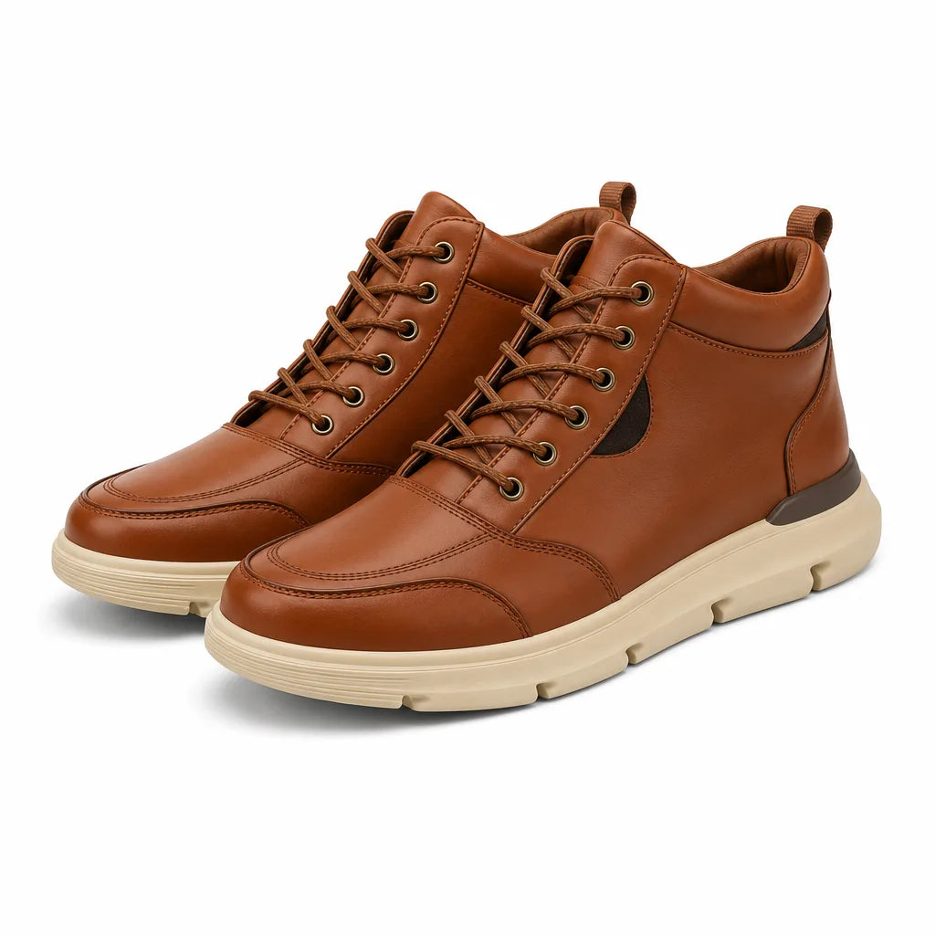 Hunter Colton Leather Sneakers