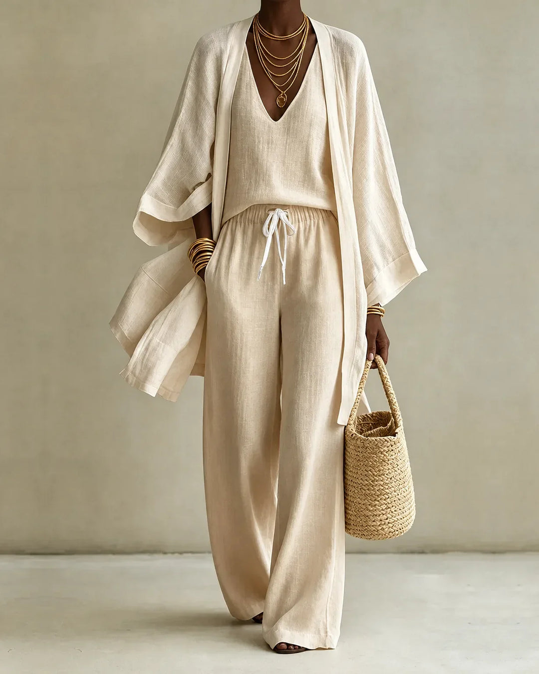 Valeria | Three-Piece Relaxed Outfit Set