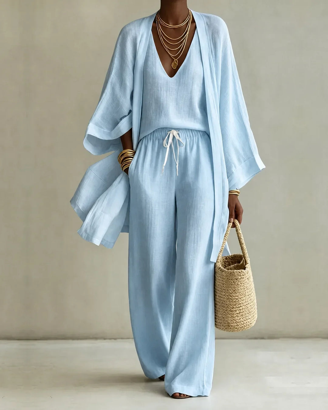 Valeria | Three-Piece Relaxed Outfit Set