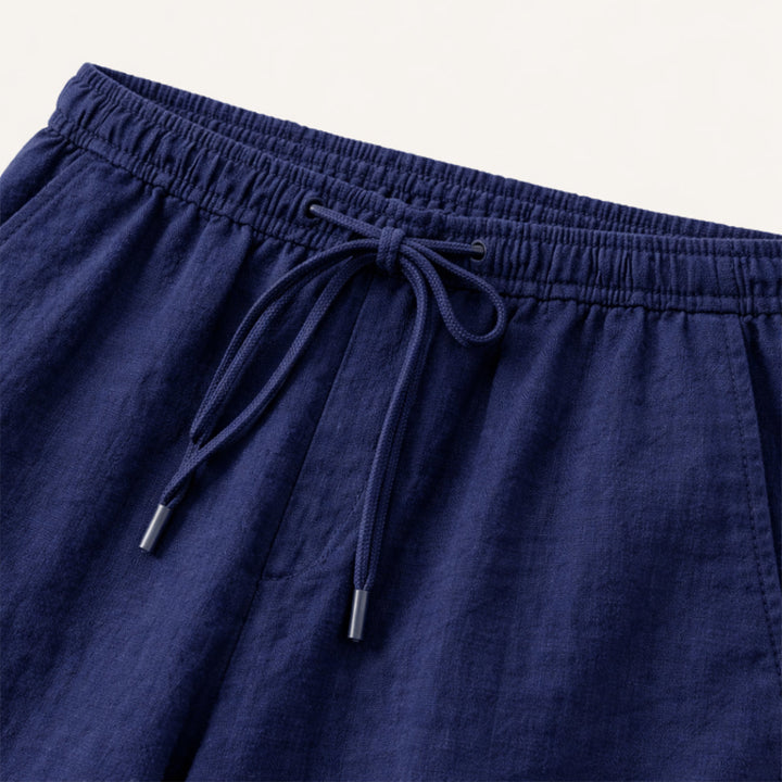 The Meadowgate Men’s Lightweight Breathable Drawstring Cotton Linen Pants