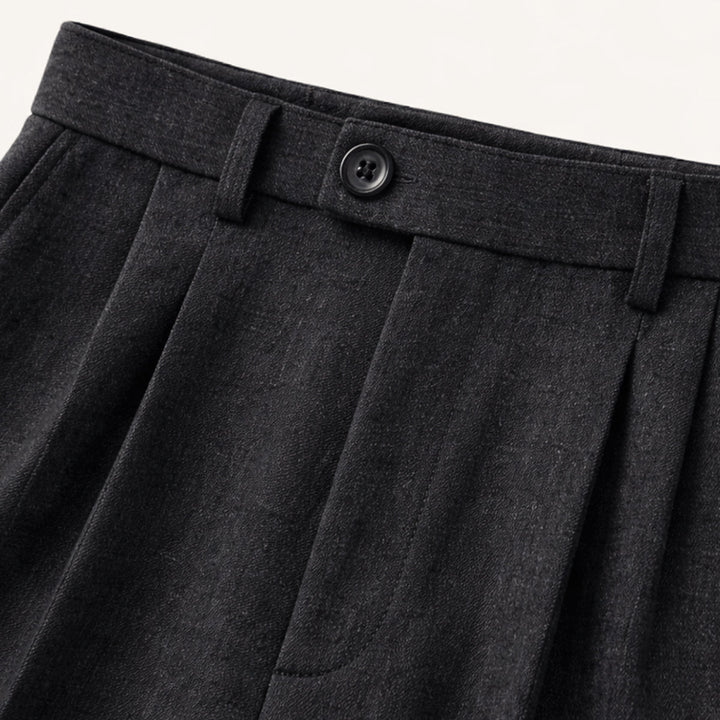 The Brighton Men’s Vintage Classic Tailored Pleated Pants