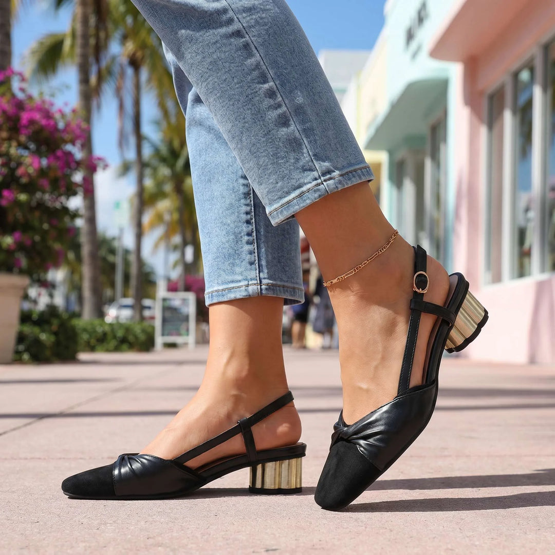 Madison Slingback Heels