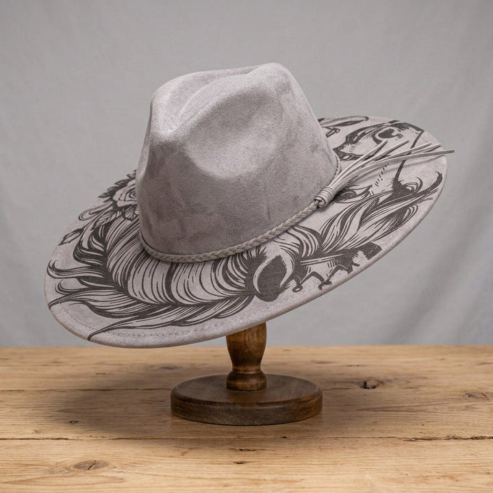 Merry Rose Suede Hat