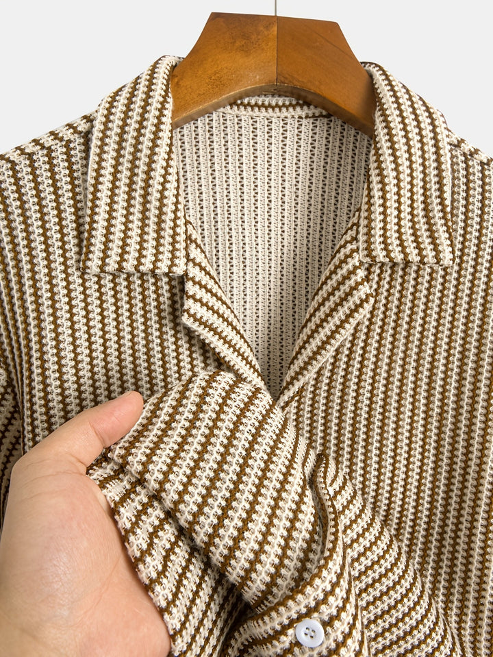 Tatum - Refined Striped Button-Up Shirt