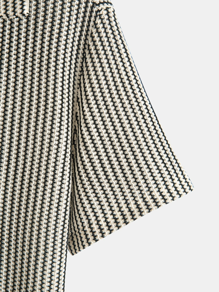 Tatum - Refined Striped Button-Up Shirt