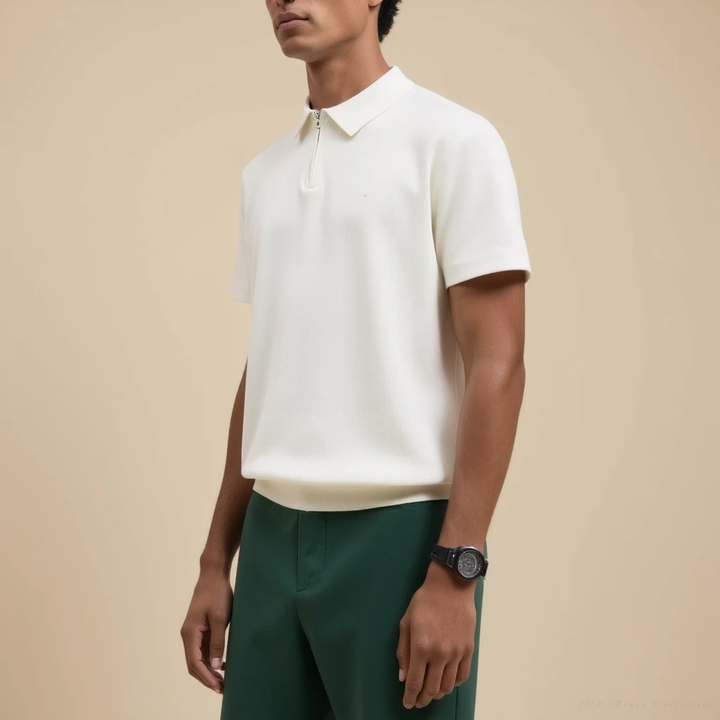 Caleb - Zip-Up Polo