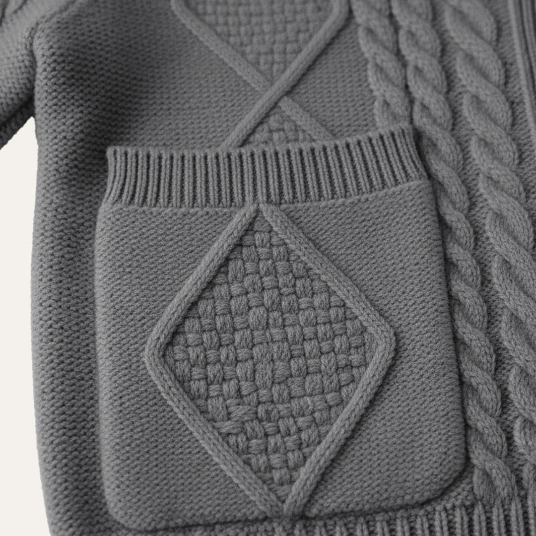 The Manchester 100% Cashmere Cardigan for Men