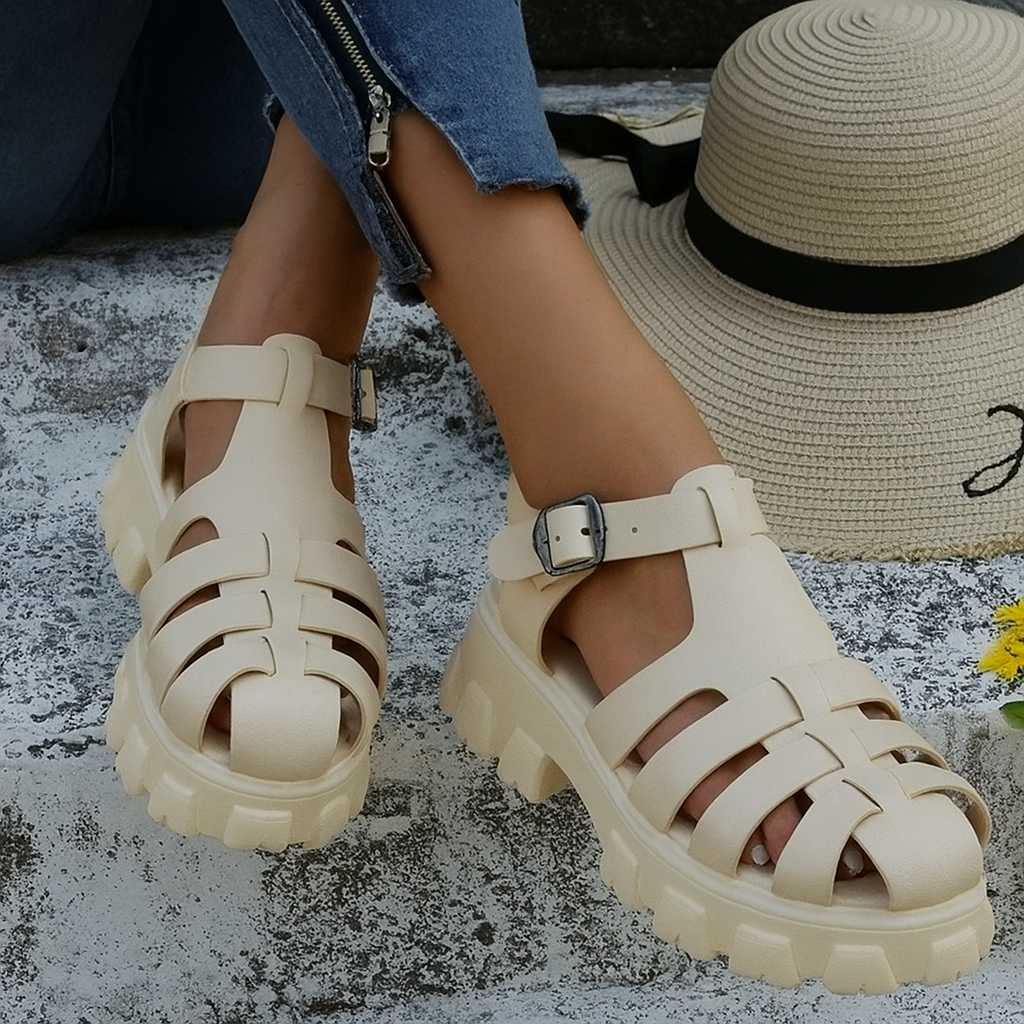 Mira | Fisherman Platform Lug Sandals