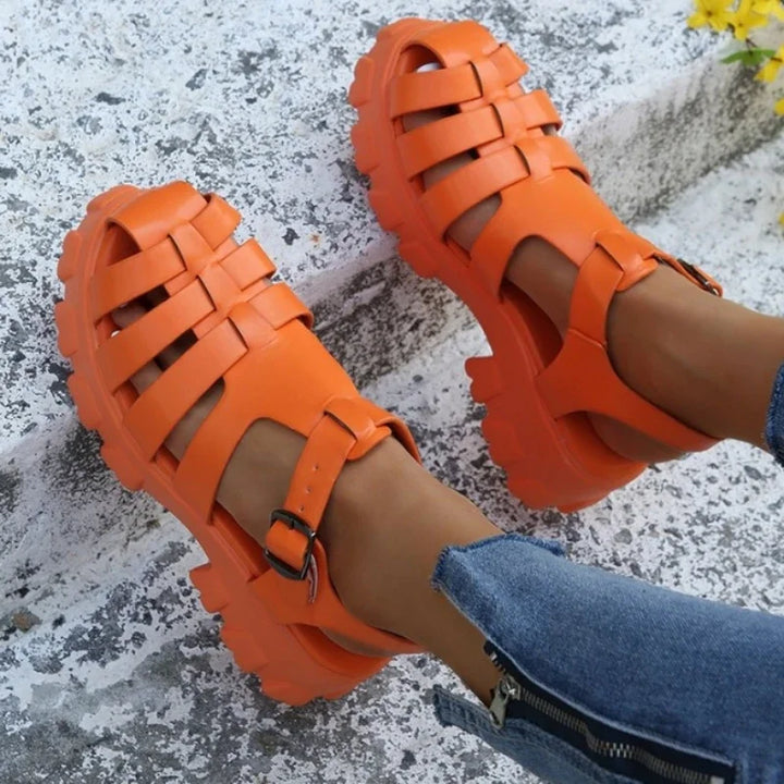 Mira | Fisherman Platform Lug Sandals