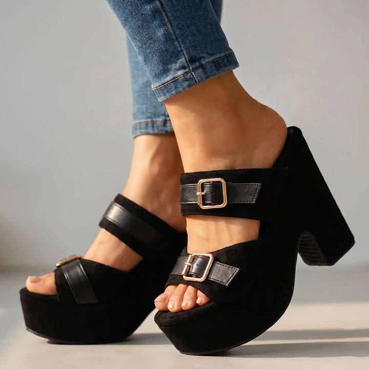 Natasha Platform Mules