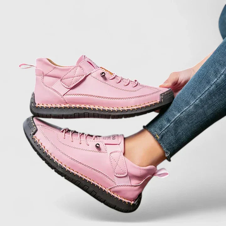 Gianna | Lightweight Lace-Up Walking Sneakers