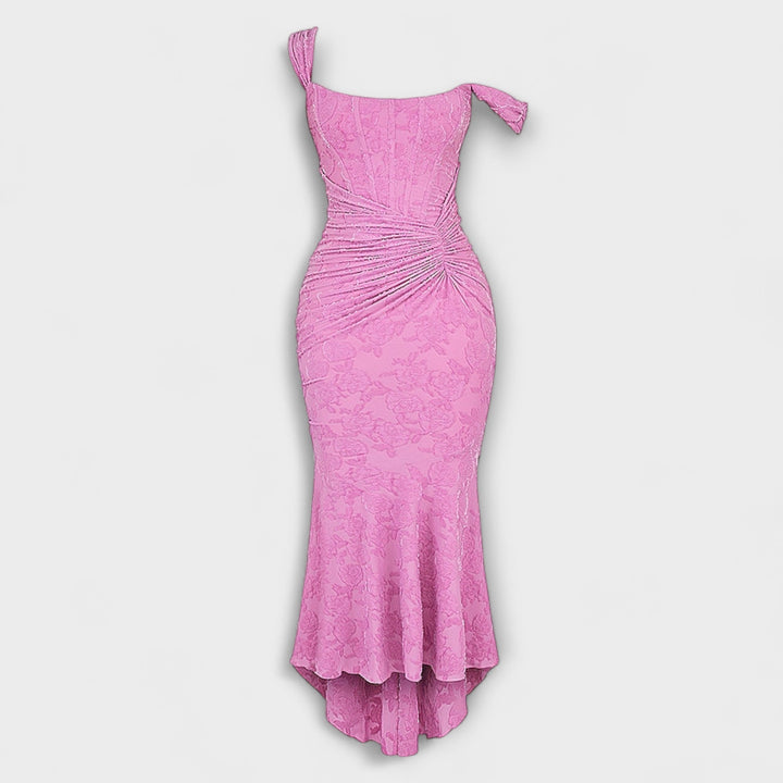 Renske - Chic Corset Long Dress for Events