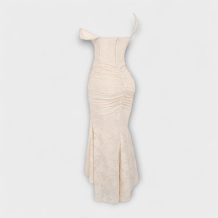 Renske - Chic Corset Long Dress for Events