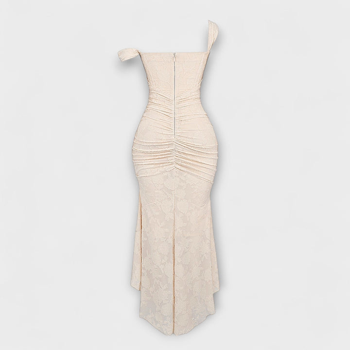 Renske - Chic Corset Long Dress for Events