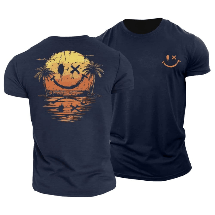 Tiernan - Minimalist Smiley Everyday Tee