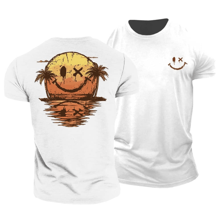 Tiernan - Minimalist Smiley Everyday Tee