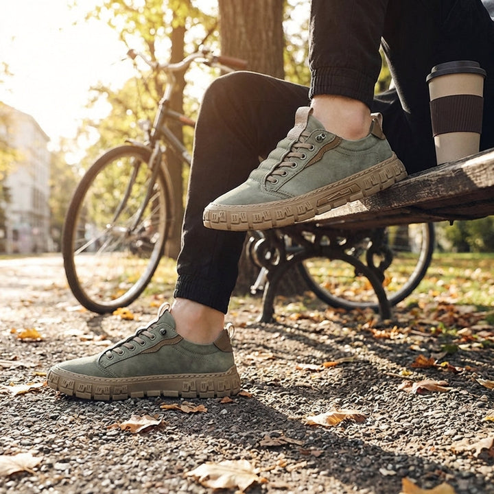 Reuben - Classic Everyday Lace-Up Sneakers