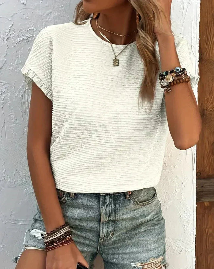 Mia | Relaxed Short Sleeve Tee
