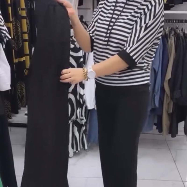 Chic Modern Top and Pants Ensemble for Any Occasion