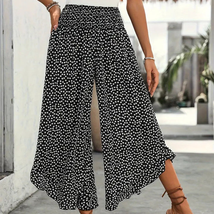 Kay | Flowy High-Waist Wide-Leg Pants