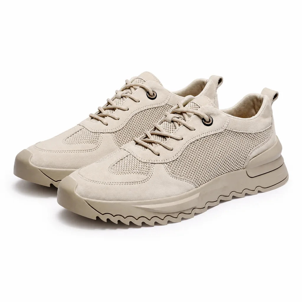 Trailson Leather Mesh Sneakers