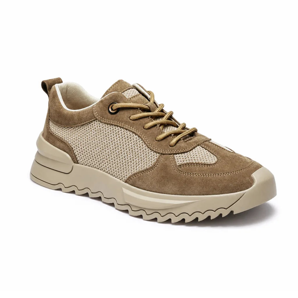 Trailson Leather Mesh Sneakers