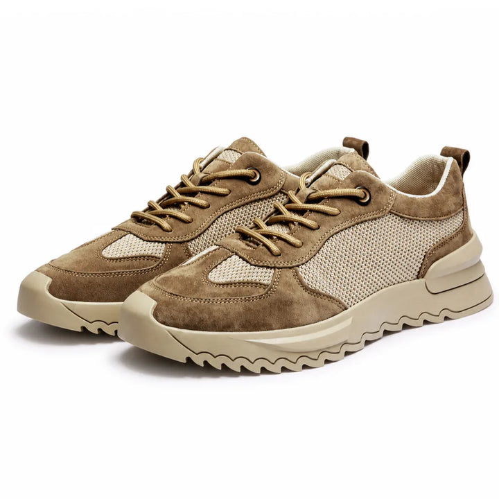 Trailson Leather Mesh Sneakers