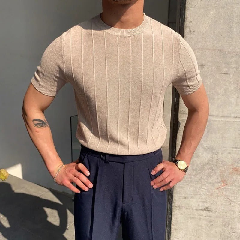 Gary - Timeless Luxury Basic T-Shirt