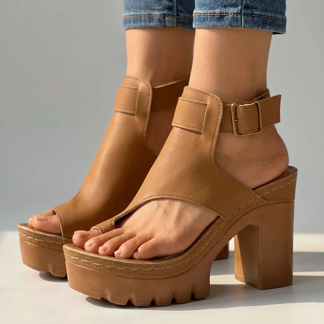 Yasmin Platform Sandals