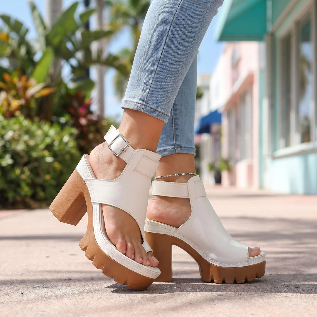 Yasmin Platform Sandals